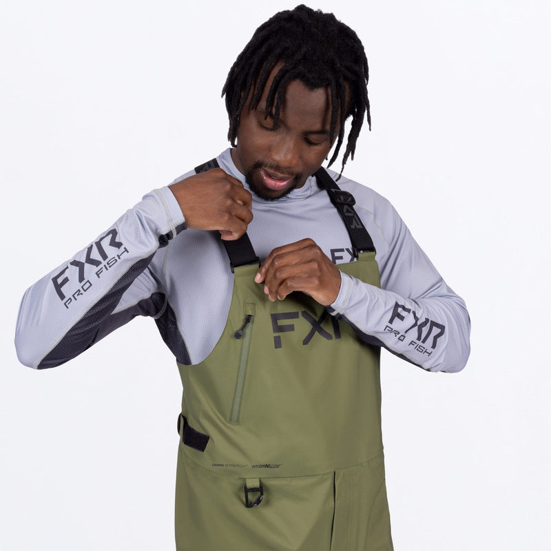 Chargez l'image dans la visionneuse de la galerie, MAdventureLiteTri-LaminateBib_Pant_Moss_SKU_242100-_7900_Extra1
