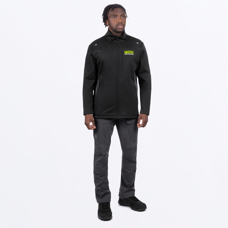 Chargez l'image dans la visionneuse de la galerie, ElevationTech_ZipUp_M_BlackHiVis_231101-_1065_frontFULL
