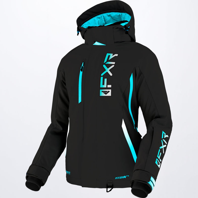 Chargez l'image dans la visionneuse de la galerie, EVO_Jacket_W_BlackSkyBlueWhiteFade_220222-_1053_front
