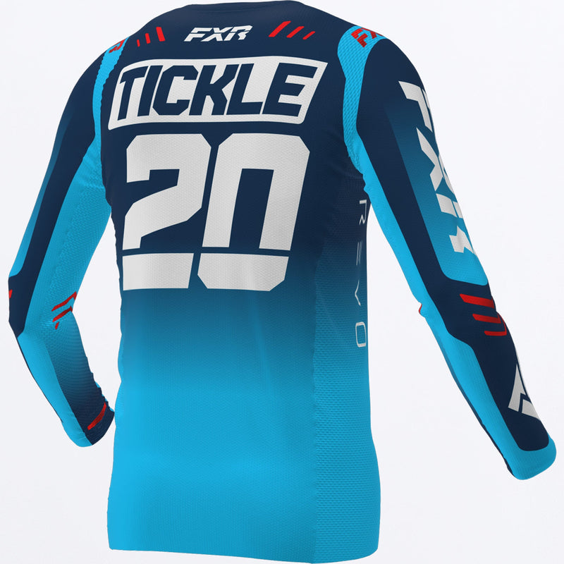 Chargez l'image dans la visionneuse de la galerie, Revo_MXJersey_YTH_Arctic_243308-_4020_back
