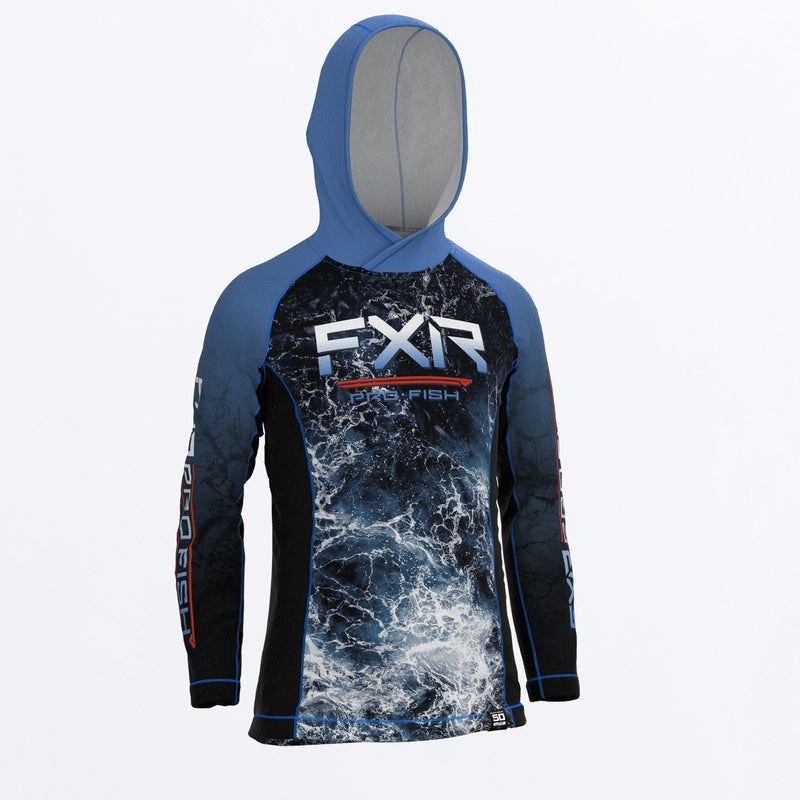 Chargez l'image dans la visionneuse de la galerie, Derby_UPF_Hoodie_Y_DarksteelrippleNuke_232270_0323_Front
