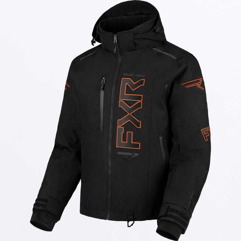 Chargez l'image dans la visionneuse de la galerie, HeliumX_Jacket_M_BlackOrange_250016-_1030_front
