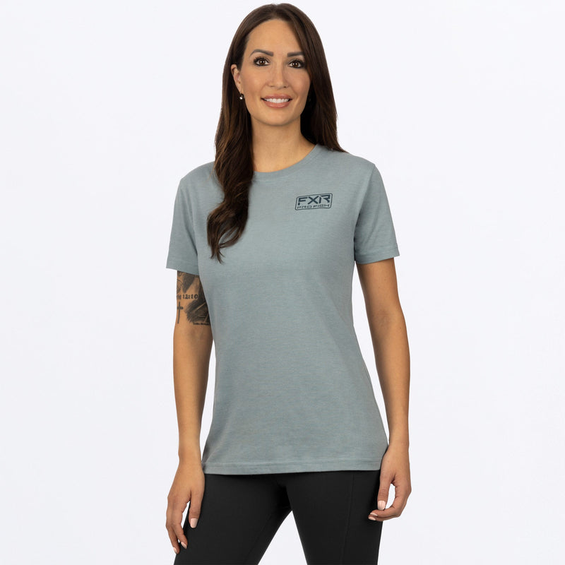 Chargez l'image dans la visionneuse de la galerie, Walleye_Premium_TShirt_W_LtSteelDarkSteel_232229-_0303_front
