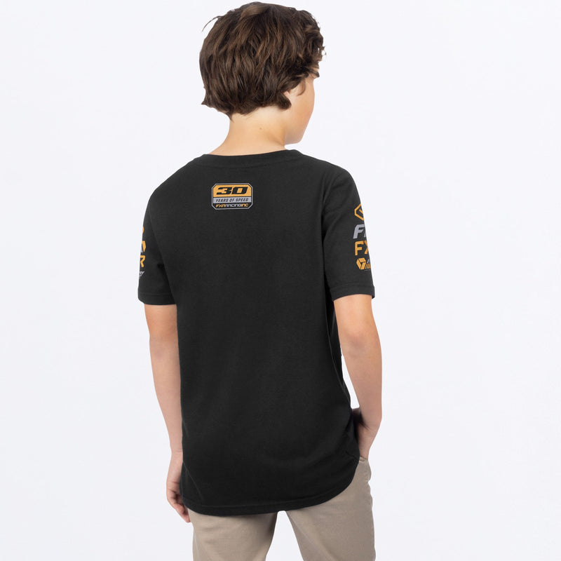 Chargez l'image dans la visionneuse de la galerie, YthRaceDivPremium_T-Shirt_BlackGold_SKU_271517-_1062_Extra
