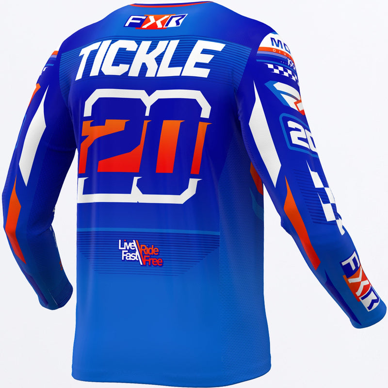 Chargez l'image dans la visionneuse de la galerie, CustomPodiumGladiator_MXJersey_BlueWhiteNukeRed_253338-_4001_back
