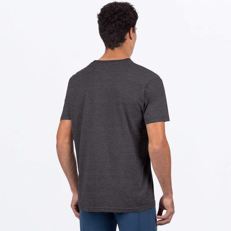 Chargez l'image dans la visionneuse de la galerie, Helium_PremiumTShirt_M_CharcoalHeatherWhite_242065-_0601_back
