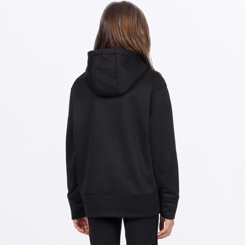 Chargez l'image dans la visionneuse de la galerie, YthHydrogenTechPO_Hoodie_BlackLavender_SKU_262212-_1087_Extra
