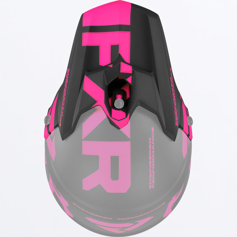Chargez l'image dans la visionneuse de la galerie, TorqueTeam_HelmetPeak_BlackPink_221711-_1095_front
