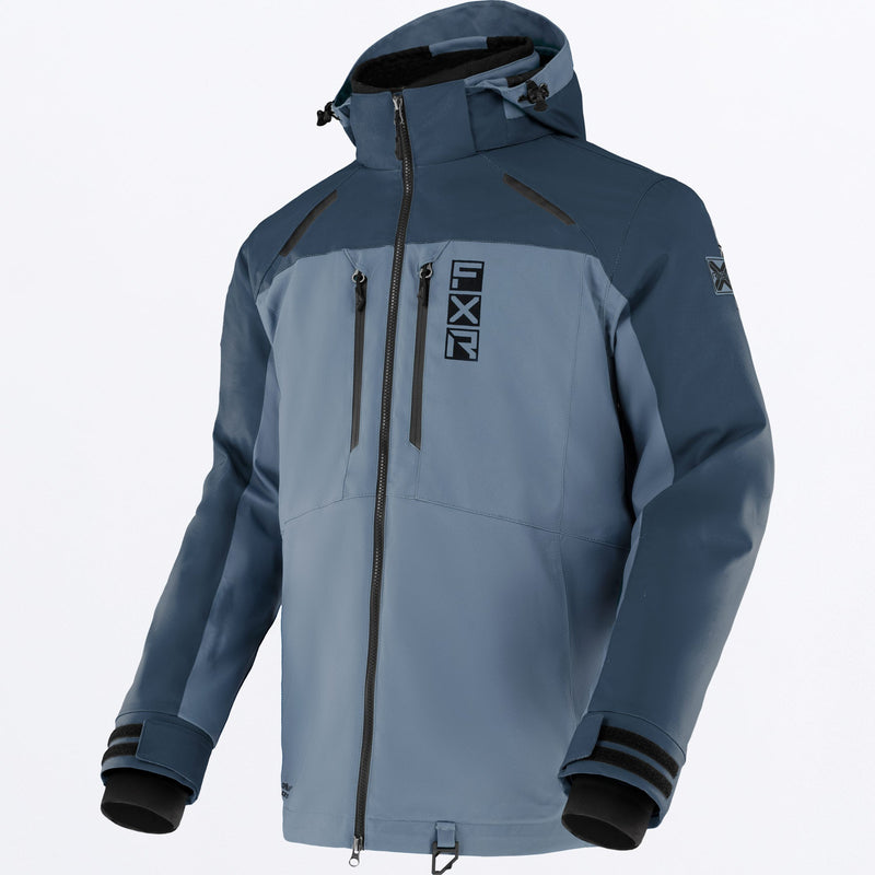 Chargez l'image dans la visionneuse de la galerie, Ridge_Jacket_M_SteelDarkSteel_220045-_0303_front
