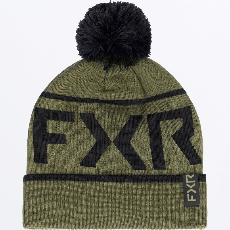 Chargez l'image dans la visionneuse de la galerie, ExpeditionWool_Beanie_MossBlack_SKU_261603-_7910_Front
