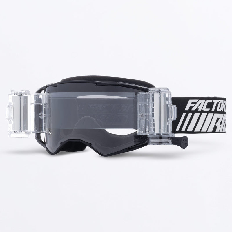 Chargez l'image dans la visionneuse de la galerie, FactoryRideRoll-Off_Goggle_Black_SKU_266001-_1000_Front
