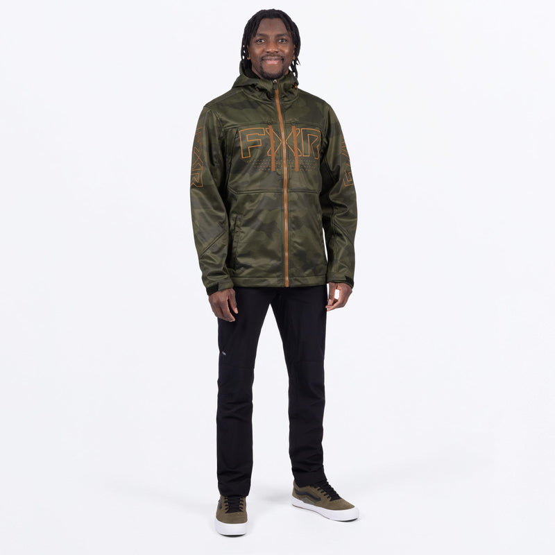 Chargez l'image dans la visionneuse de la galerie, HeliumPro_Softshell_Jacket_M_ArmyCamoCopper_252051-_7619_fullbody
