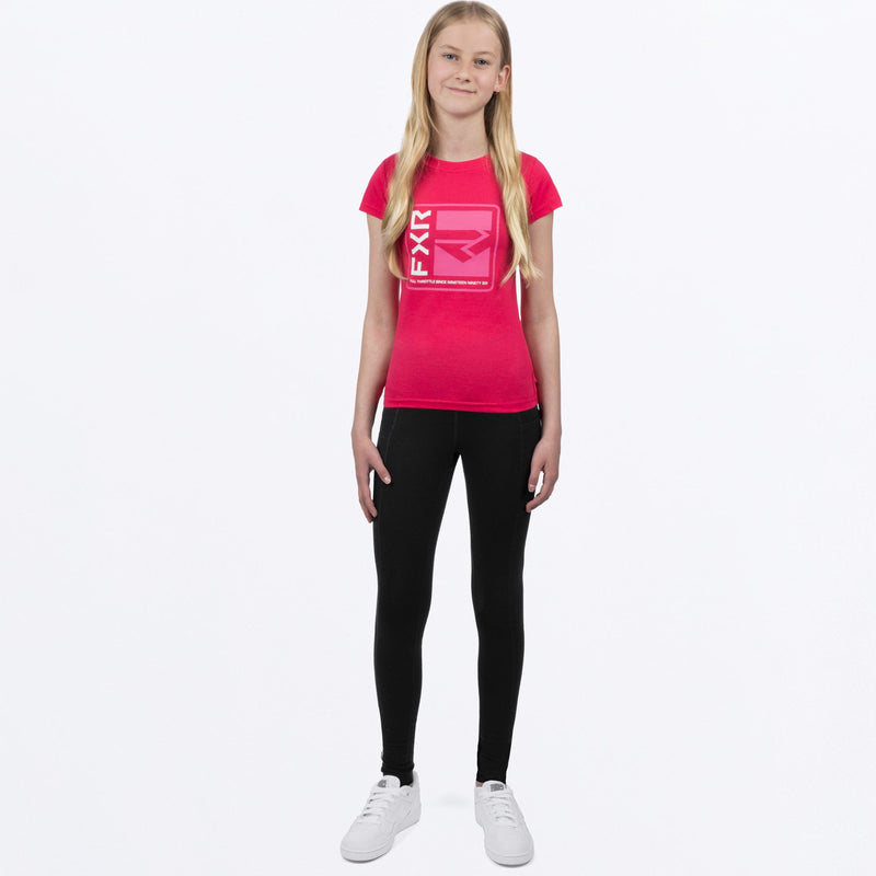 Chargez l'image dans la visionneuse de la galerie, Broadcast_Girls_Prem_TShirt_Y_RazzEPink_241553-_2894_frontFULL
