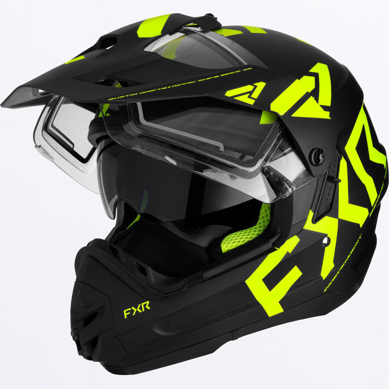 Chargez l'image dans la visionneuse de la galerie, TorqueXTeam_Helmet_BlackHiVis_230635-_1065_open
