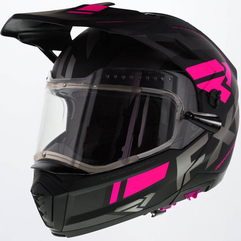 Chargez l'image dans la visionneuse de la galerie, MaverickModular_Helmet_BlackCharFuchsia_200624-_1090_front
