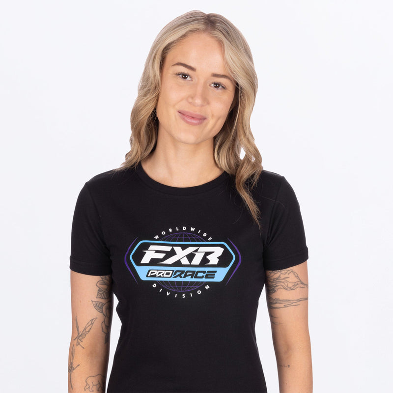 Chargez l'image dans la visionneuse de la galerie, RaceDivPrem_TShirt_W_BlackSky_251415-_1053_side
