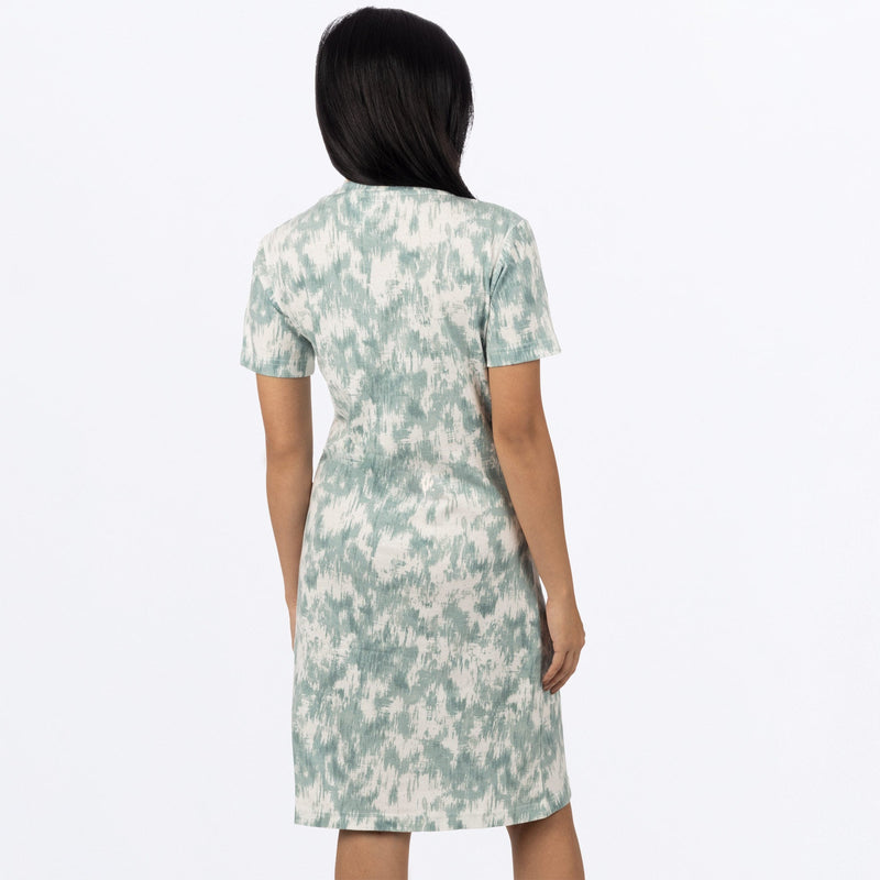Chargez l'image dans la visionneuse de la galerie, Track_TShirt_Dress_W_CreamTealFiber_232215_0155_back
