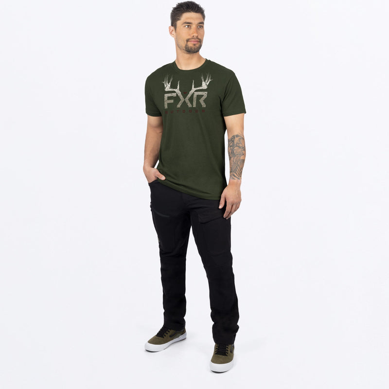 Chargez l'image dans la visionneuse de la galerie, Antler_Prem_Shirt_M_ArmyHeatherStone_241320_7617_Fullbody
