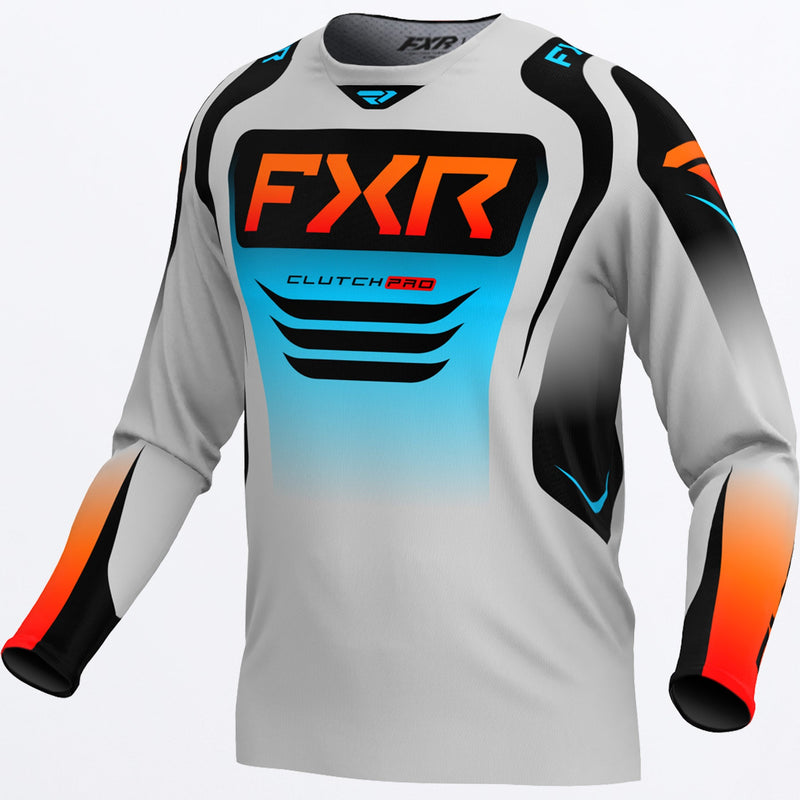 Chargez l'image dans la visionneuse de la galerie, ClutchProMX_Jersey_GreySkyOrange_253327-_0553_front
