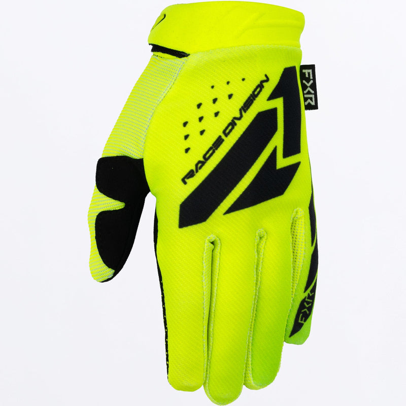 Chargez l'image dans la visionneuse de la galerie, YthReflexMX_Glove_HiVisBlack_SKU_263405-_6510_Front
