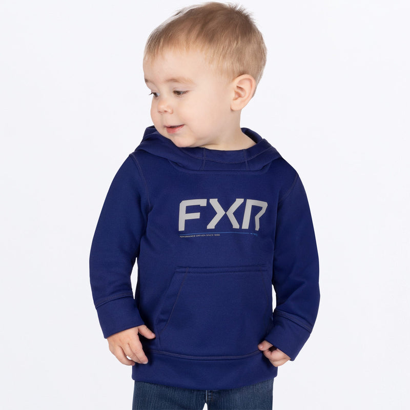 Chargez l'image dans la visionneuse de la galerie, ToddlerHydrogenTechPO_Hoodie_DeepCobaltGrey_SKU_262213-_4505_Front
