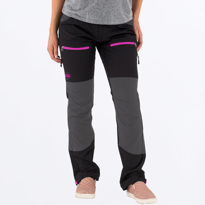 Chargez l'image dans la visionneuse de la galerie, Industry_Pant_W_Black-ElectricPink_211220-_1094_Front
