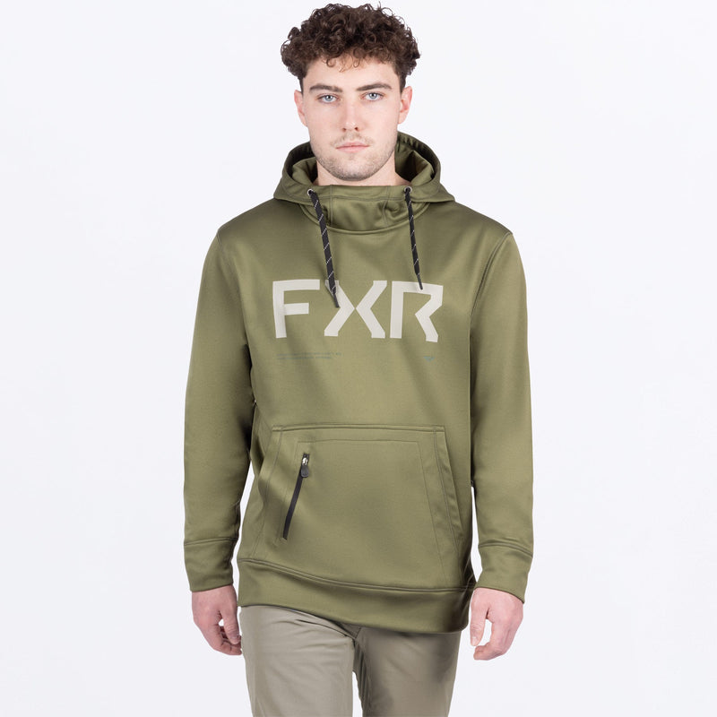 Chargez l'image dans la visionneuse de la galerie, HydrogenTech_PO_Hoodie_M_MossStone_252038-_7917_front

