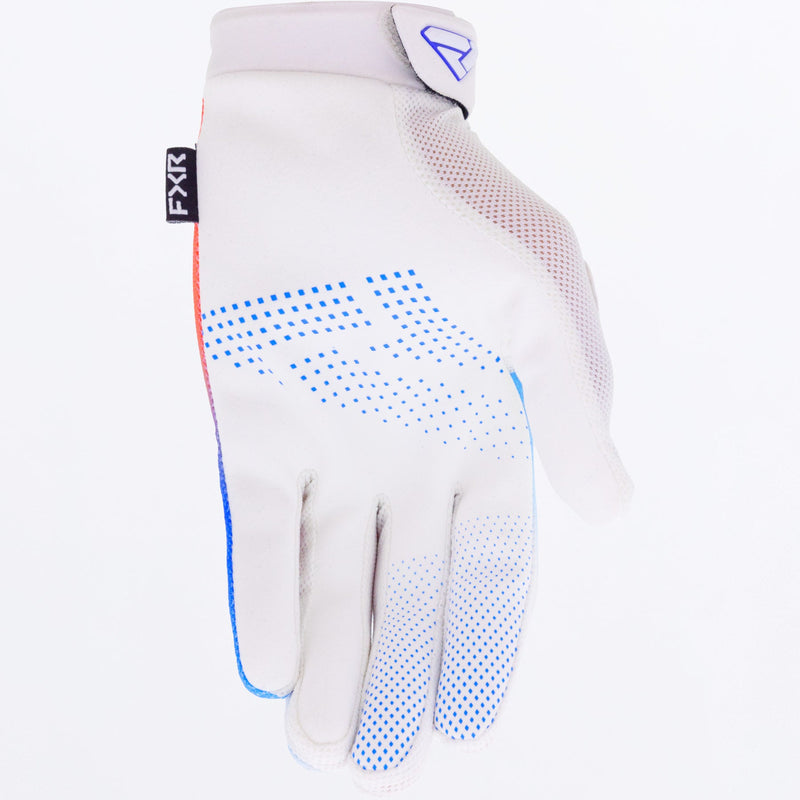 Chargez l'image dans la visionneuse de la galerie, ReflexAIR_MXGlove_WhiteBlueRed_253400-_0140_back**hover**
