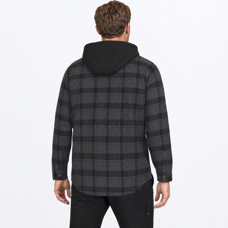 Chargez l'image dans la visionneuse de la galerie, MInsulatedHDFlannel_Jacket_BlackAshpalt_SKU_271117-_1008_Extra
