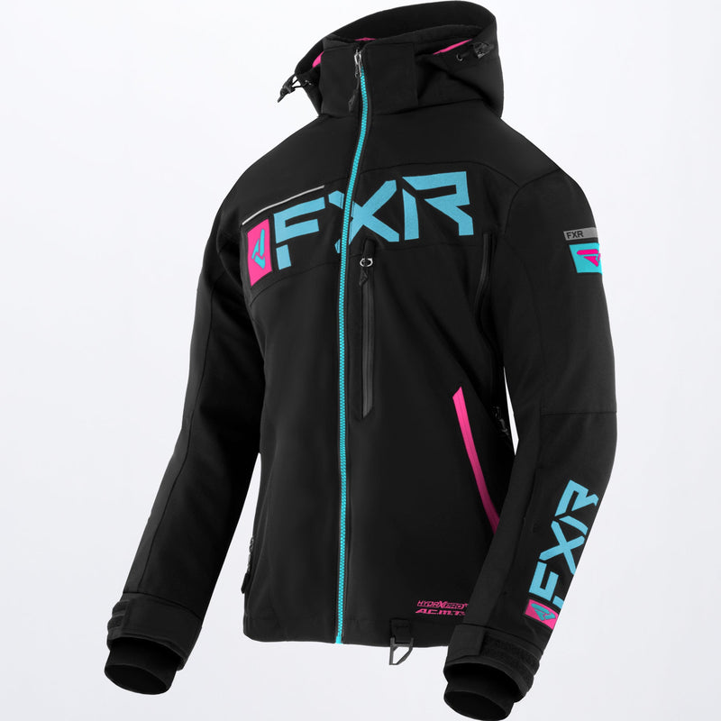Chargez l'image dans la visionneuse de la galerie, Ranger_Jacket_W_BlackSkyBlueElecPink_210207-_1053_Front
