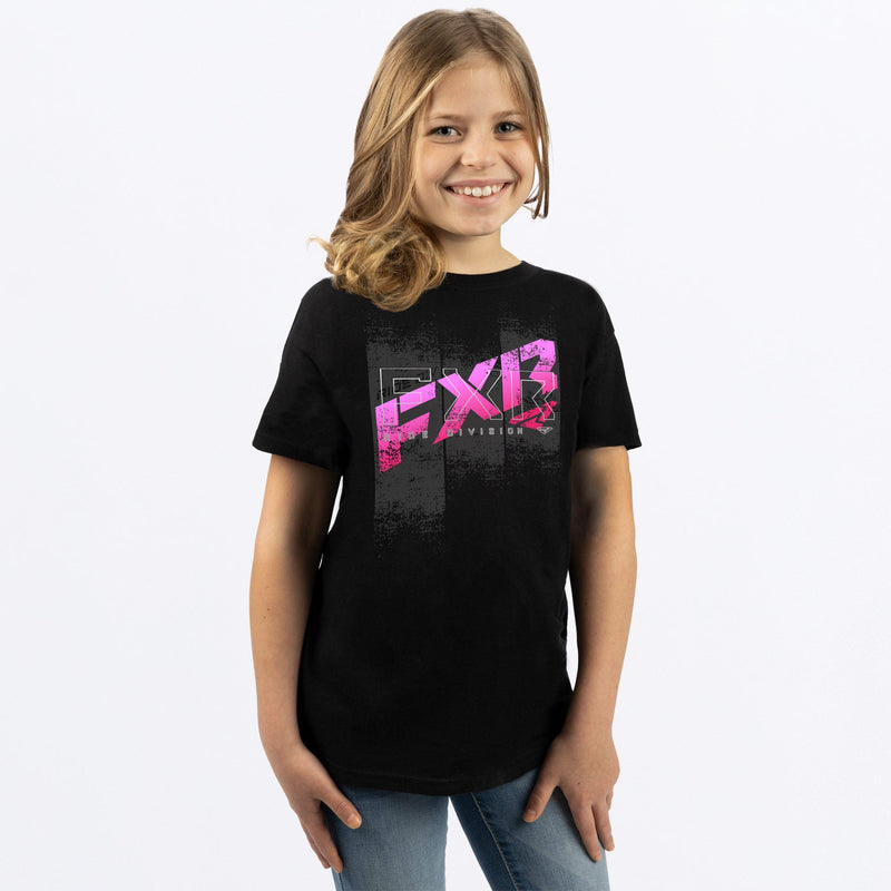 Chargez l'image dans la visionneuse de la galerie, BroadcastGirlsPremium_Tshirt_BlackRaspberry_231533-_1028_front
