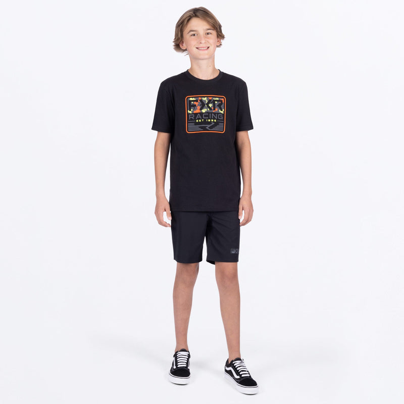 Chargez l'image dans la visionneuse de la galerie, EmblemPremium_TShirt_Y_BlackDirtBike_251532-_1026_fullbody
