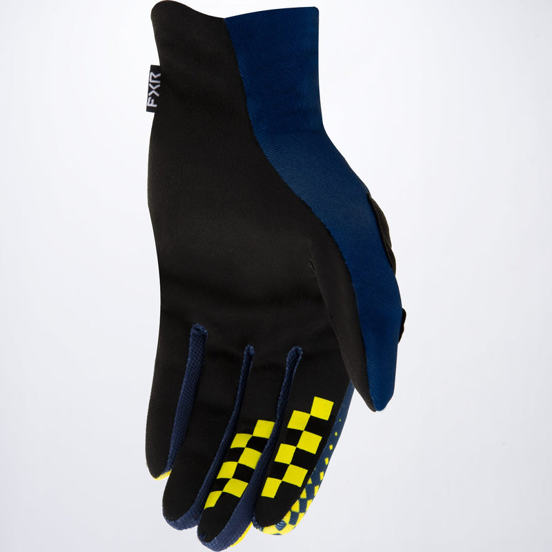 Chargez l'image dans la visionneuse de la galerie, ProFit_Lite_Glove_MidnightWhiteYellow_223376-4701_back
