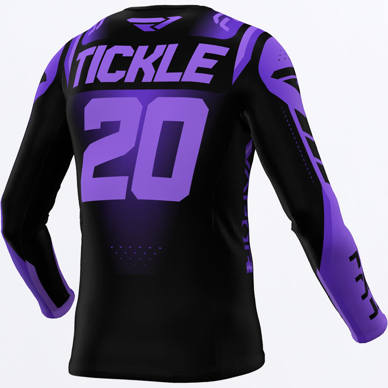Chargez l'image dans la visionneuse de la galerie, CustomVaporAir_MXJersey_YTH_AbyssBlk_253312-_8010_back
