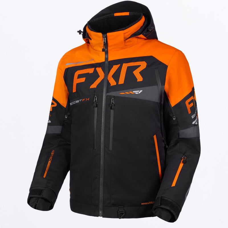 Chargez l'image dans la visionneuse de la galerie, MBoostFX2-in-1_Jacket_BlackOrange_SKU_260058-_1030_Front
