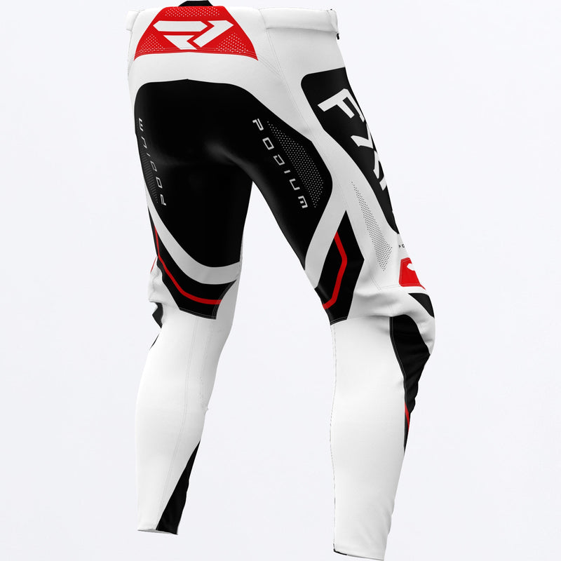 Chargez l'image dans la visionneuse de la galerie, PodiumRelayMX_Pant_WhiteBlackRed_SKU_263371-_0110_Extra
