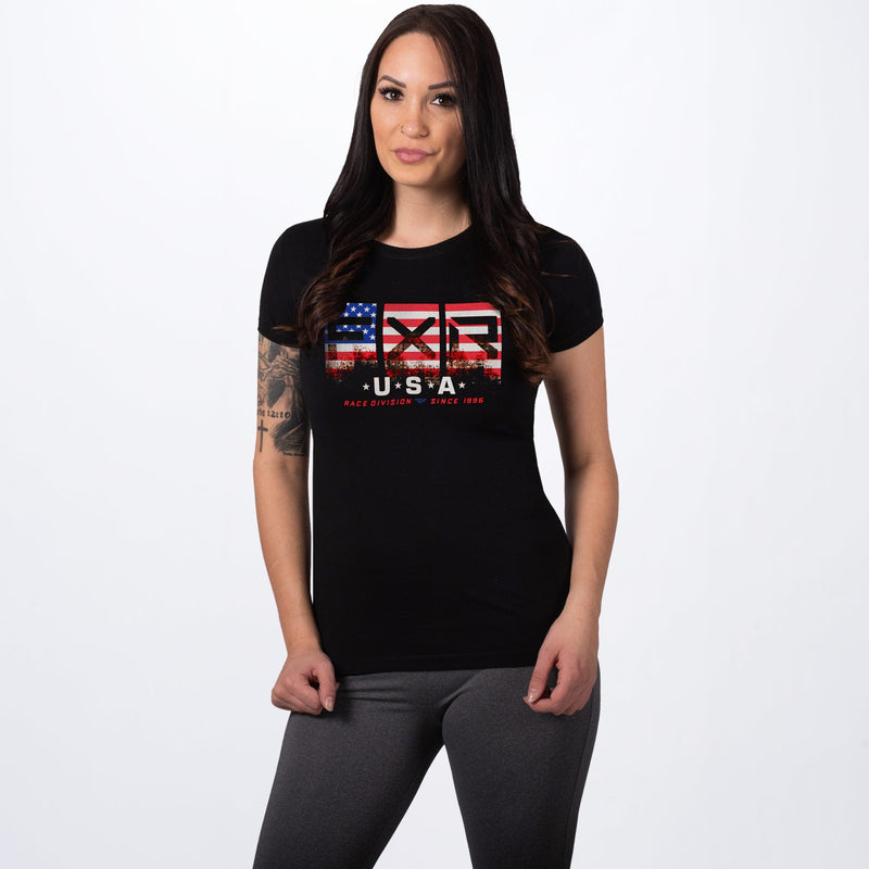 Chargez l'image dans la visionneuse de la galerie, Women's International Race T-shirt
