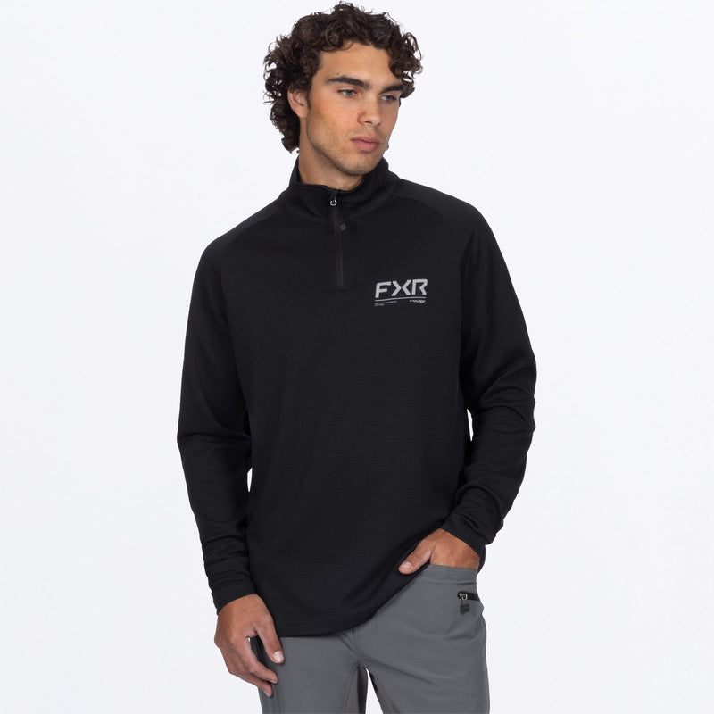 Chargez l'image dans la visionneuse de la galerie, MPilotUPF14Zip_Longsleeve_BlackGrey_SKU_262044-_1005_Front
