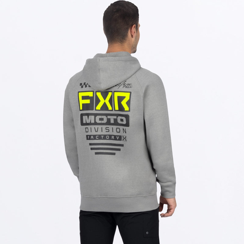 Chargez l'image dans la visionneuse de la galerie, Gladiator_Hoodie_M_GreyHeatherGlowstick_241158-_0771_back
