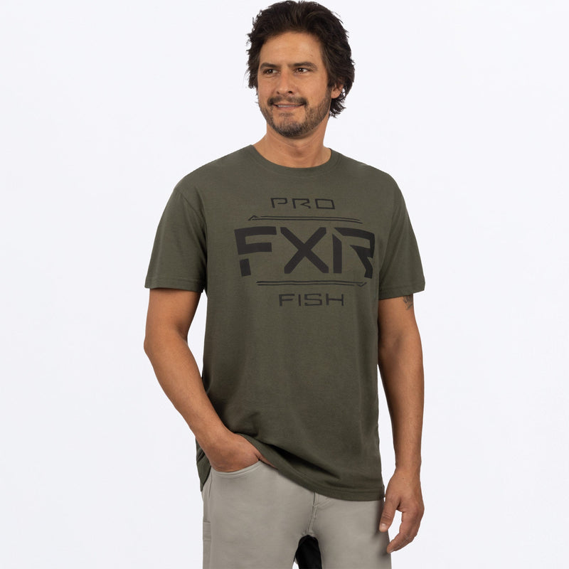 Chargez l'image dans la visionneuse de la galerie, Excursion_premium_T-Shirt_M_ArmyBlack_232064_7510_front
