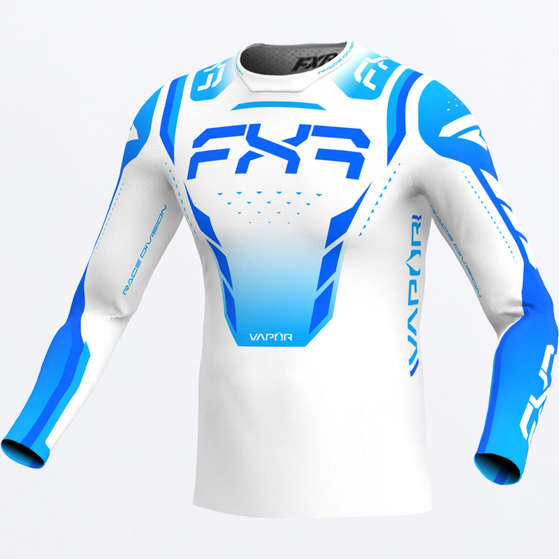 Chargez l'image dans la visionneuse de la galerie, VaporAir_MXJersey_AeroWhite_253334-_4001_front
