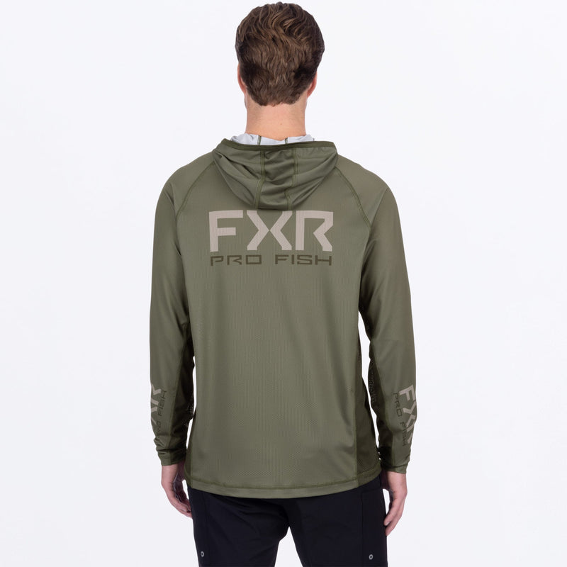 Chargez l'image dans la visionneuse de la galerie, Derby-AirUPF_PO_Hoodie_M_MossStone_252097-_7917_back**hover**
