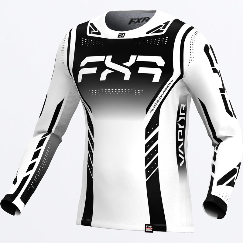 Chargez l'image dans la visionneuse de la galerie, VaporLE_24.5_Jersey_WhiteBlk_243397-_0110_front
