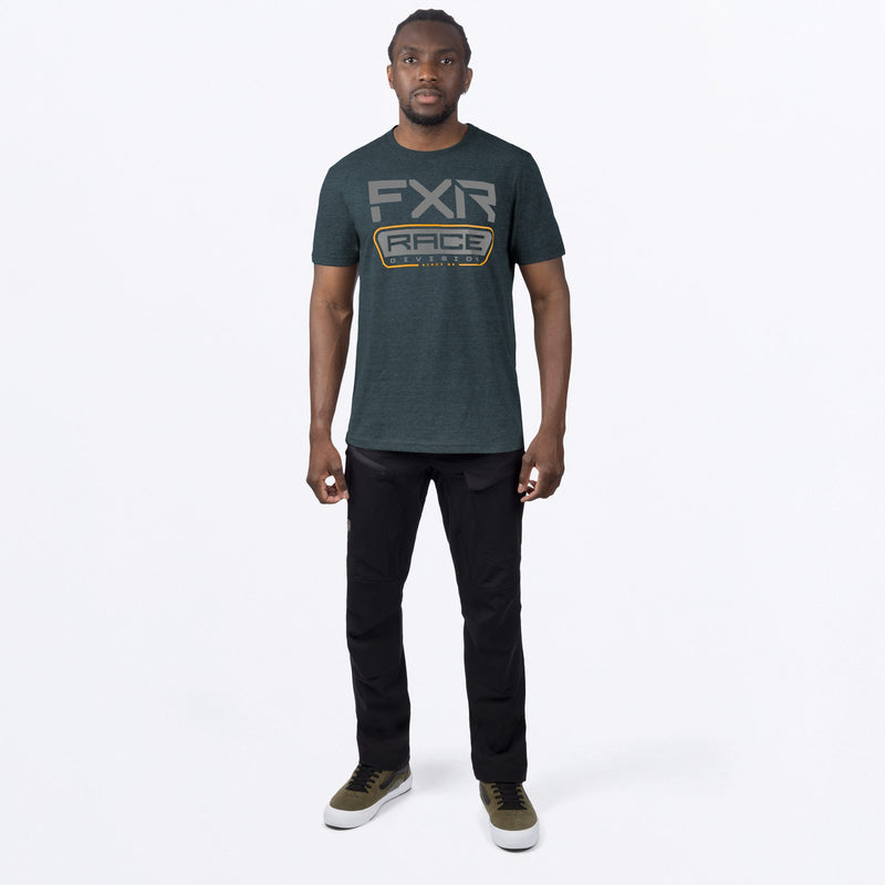 Chargez l'image dans la visionneuse de la galerie, RaceDiv_Prem_Shirt_M_DarkSteelHeatherGrey_241319_0305_Fullbody
