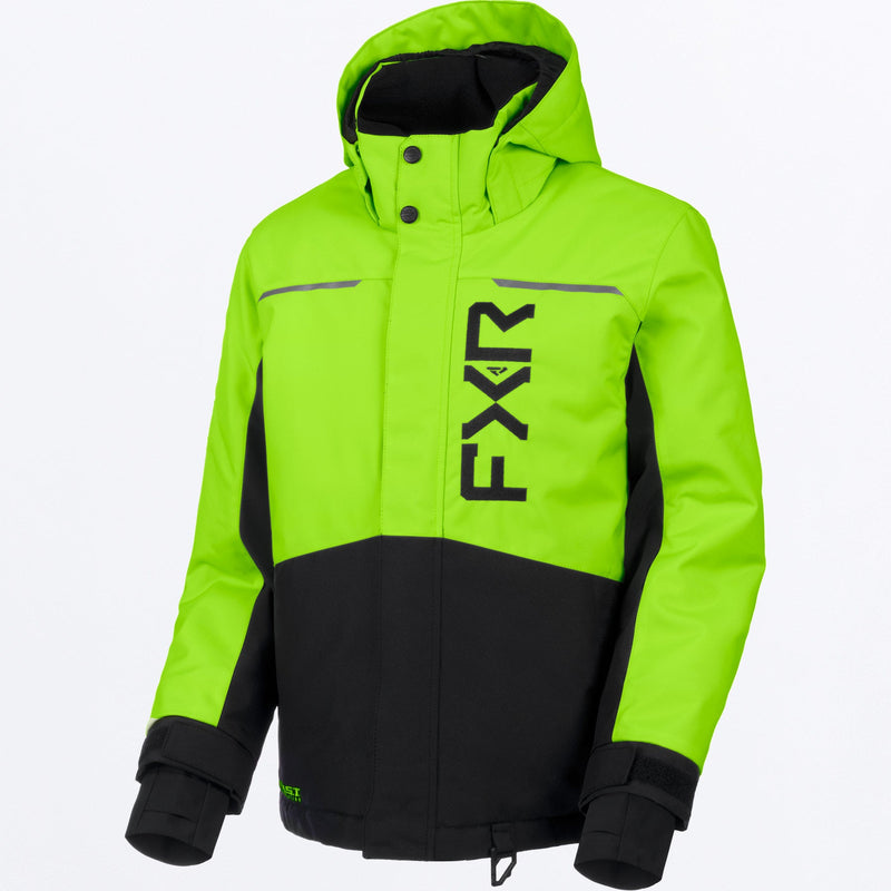 Chargez l'image dans la visionneuse de la galerie, YthKicker_Jacket_LimeBlack_SKU_260421-_7010_Front
