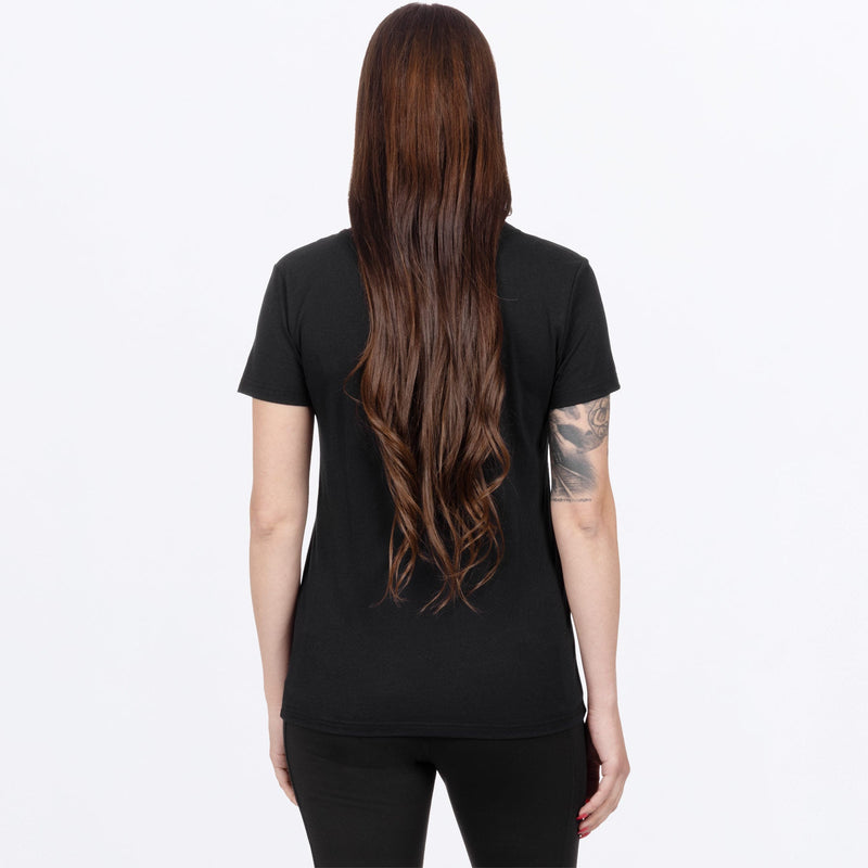 Chargez l'image dans la visionneuse de la galerie, WMiteredPremium_T-Shirt_BlackDustyRose_SKU_271401-_1098_Extra
