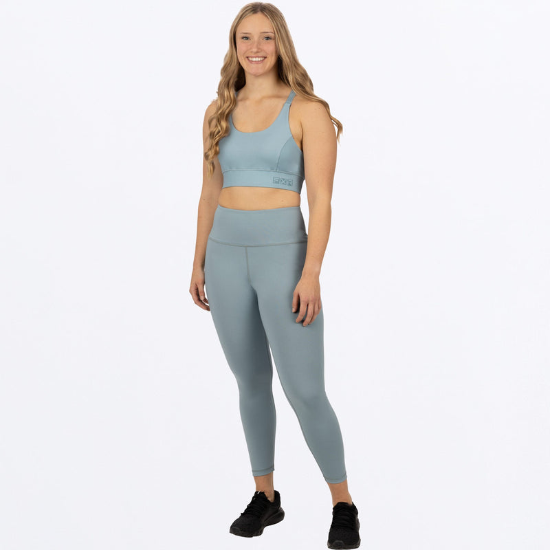 Chargez l'image dans la visionneuse de la galerie, Chakra_SportsBra_W_LtSteel_231438-_0300_frontFull
