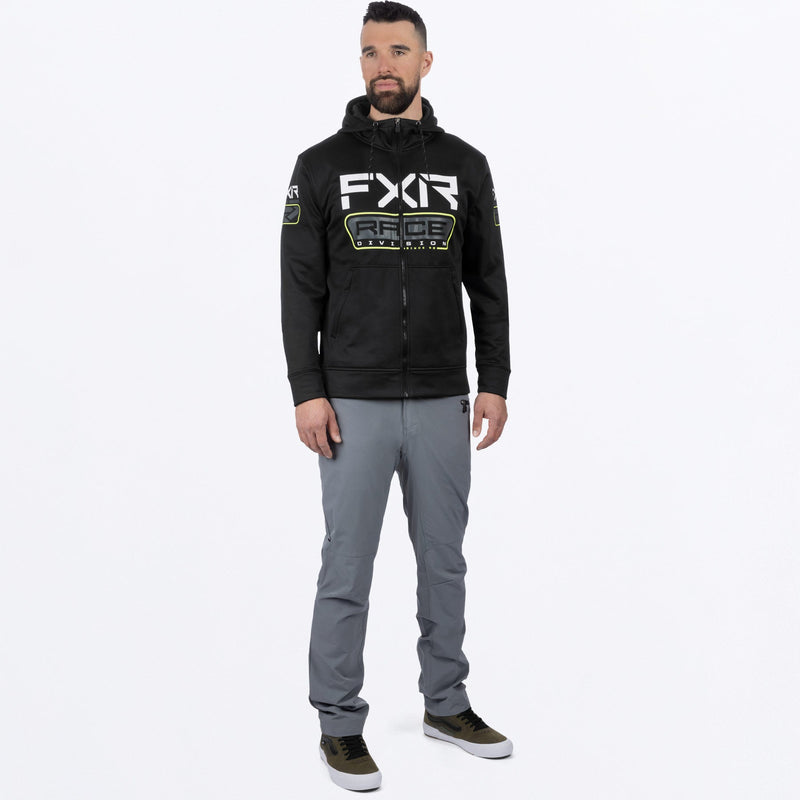 Chargez l'image dans la visionneuse de la galerie, RaceDiv_Tech_Hoodie_M_BlackHiVis_241113-_1065_frontFULL
