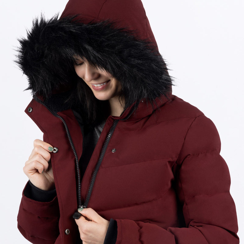 Chargez l'image dans la visionneuse de la galerie, Sage_Jacket_W_MerlotBlack_241036-_2710_Side2
