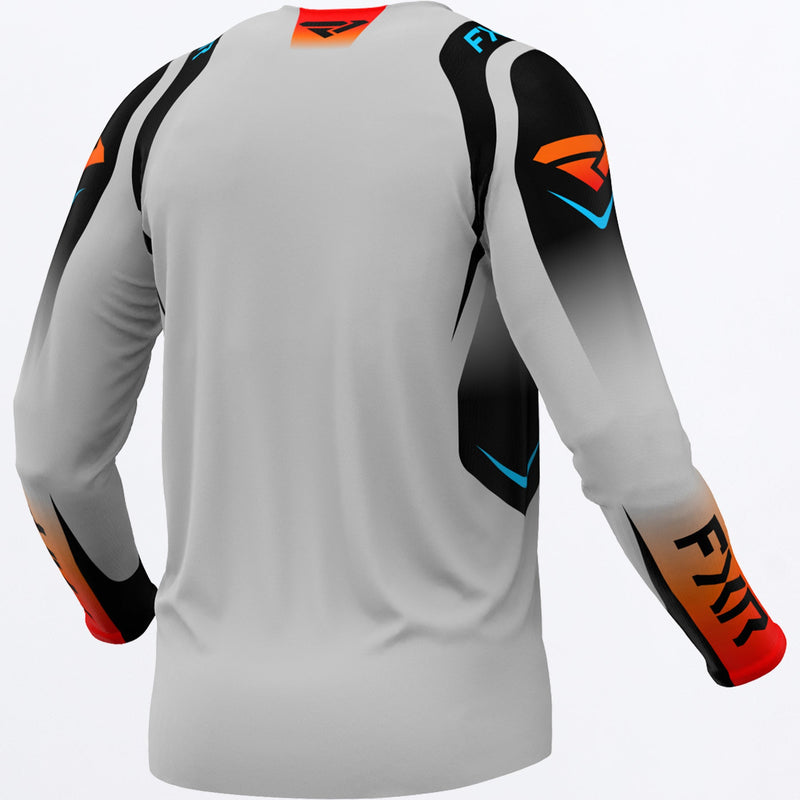 Chargez l'image dans la visionneuse de la galerie, ClutchProMX_Jersey_GreySkyOrange_253327-_0553_back
